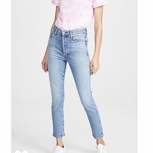 Olivia High Rise Slim Ankle Jeans